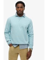 Superdry - Essential Logo Crew Sweatshirt - Lyst