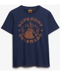Superdry - & Co Lo-fi Outdoor Mono Relaxed T-shirt - Lyst