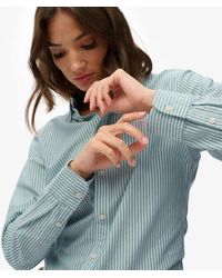 Superdry - Slim Oxford Button Down Long Sleeve Shirt - Lyst