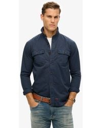 Superdry - & Co Military Long Sleeve Shirt - Lyst