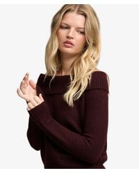 Superdry - & Co Bardot Knitted Jumper - Lyst
