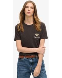 Superdry - & Co Workwear Embroider Pocket T-shirt - Lyst