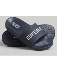 Superdry - Code Logo Badslippers - Lyst