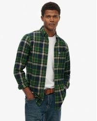 Superdry - Katoenen Lumberjack Overhemd Met Lange Mouwen - Lyst
