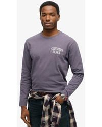 Superdry - & Co Athletic Essentials Long Sleeve Top - Lyst