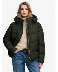 Superdry - & Co Premium Hooded Puffer Jacket - Lyst