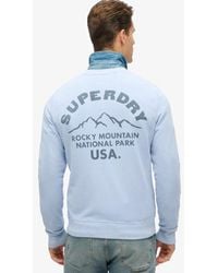 Superdry - Homme Sweat Ras Du Cou Monochrome Décontracté Lo-Fi Outdoor Taille - Lyst