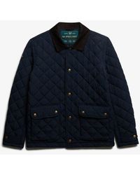 Superdry - & Co Quilted Estate Coach Jacket - Lyst