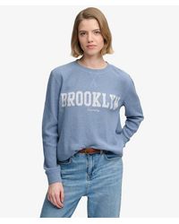 Superdry - & Co Athletic Essential Graphic Long Sleeve Top - Lyst