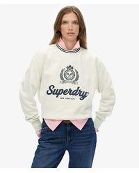 Superdry - & Co Country Club Loose Crew Sweatshirt - Lyst