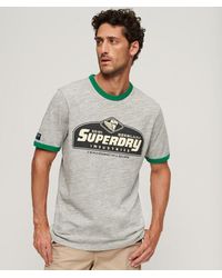 Superdry - Core Logo American Classic Ringer T-shirt - Lyst