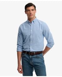 Superdry - & Co Preppy Oxford Long Sleeve Shirt - Lyst