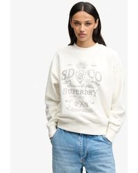 Superdry - & Co Vintage Workwear Crew Neck Sweatshirt - Lyst