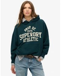 Superdry - Femme Sweat À Capuche Athletic Essentials Coupe Décontractée Taille - Lyst