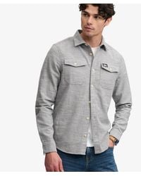 Superdry - Herringbone Workwear Shirt - Lyst