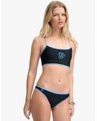 Superdry - & Co Contrast Classic Bikini Bottoms - Lyst