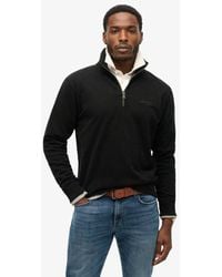 Superdry - & Co Essential Logo Half Zip Sweatshirt - Lyst