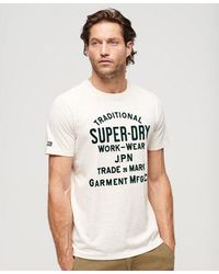 Superdry - Athletic Script Graphic T-shirt - Lyst