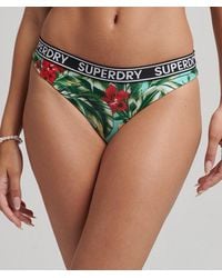 Superdry - & Co Vintage Logo Bikini Brief - Lyst