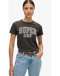 Superdry - & Co Athletic Essentials Graphic Fitted T-shirt - Lyst