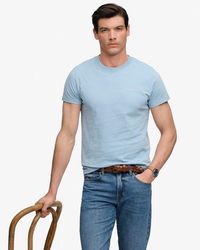 Superdry - & Co Essential Company Logo Embroidered T-shirt - Lyst