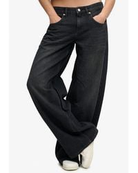 Superdry - & Co Mid Rise baggy Jeans - Lyst