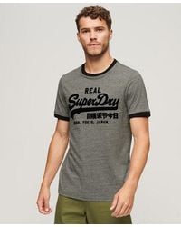 Superdry - Vintage Logo Ringer T-shirt - Lyst
