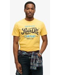 Superdry - Perfect Fit Script T-shirt - Lyst