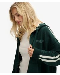 Superdry - & Co Athletic Essentials Relaxed Zip Hoodie - Lyst