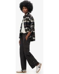 Superdry - Low Rise Wide Leg Cargo Pants - Lyst