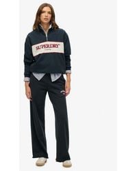Superdry - & Co Athletic Essentials Wide Leg joggers - Lyst