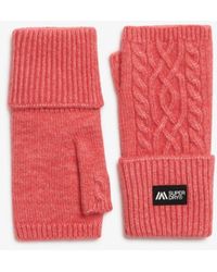 Superdry - & Co Cable Luxe Handwarmer Gloves - Lyst