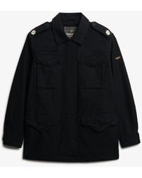 Superdry - & Co Embellished Field Jacket - Lyst
