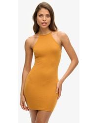 Superdry - Strappy Racer Jersey Mini Dress - Lyst