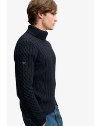 Superdry - Jacob Cable Coltrui - Lyst