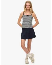 Superdry - Athletic Essentials Fold Over Skirt - Lyst