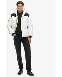 Superdry - & Co Hooded Box Quilt Puffer Jacket - Lyst