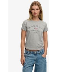 Superdry - Athletic Essentials Fitted Graphic T-shirt - Lyst