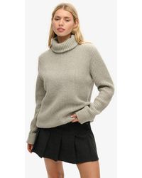 Superdry - The Merchant Store Oversized Roll Neck Jumper - Lyst