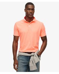 Superdry - & Co Essential Jersey Polo Top - Lyst