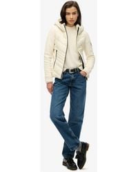 Superdry - & Co Hooded Storm Fleece Jacket - Lyst