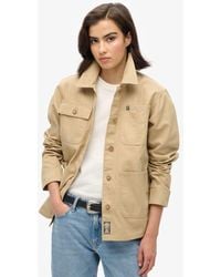 Superdry - Embroidered Chore Jacket - Lyst