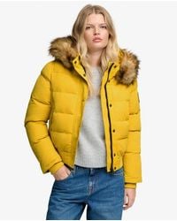 Superdry - & Co Everest Hooded Bomber Jacket - Lyst