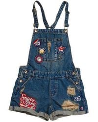 superdry festival dungaree maxi dress