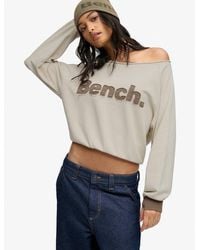 Superdry - Bench X & Co Bench Bardot Oversized Sweatshirt - Lyst