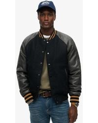 Superdry - & Co Classic College Varsity Bomber Jacket - Lyst