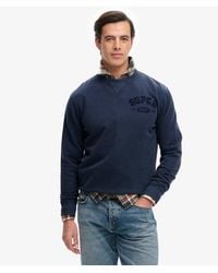 Superdry - & Co Vintage Athletic Tonal Crew Sweatshirt - Lyst