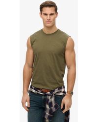 Superdry - Organic Cotton Essential Logo Tanktop - Lyst