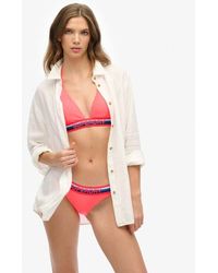 Superdry - & Co Classic Stripe Bikini Bottoms - Lyst