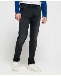 superdry black skinny jeans